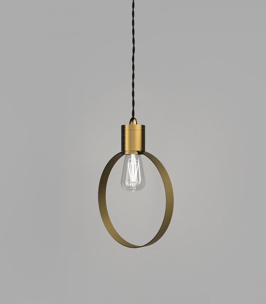 Parlour Ring Accessory – Old Brass, 240mm Diameter