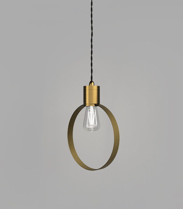Parlour Ring Accessory – Old Brass, 240mm Diameter