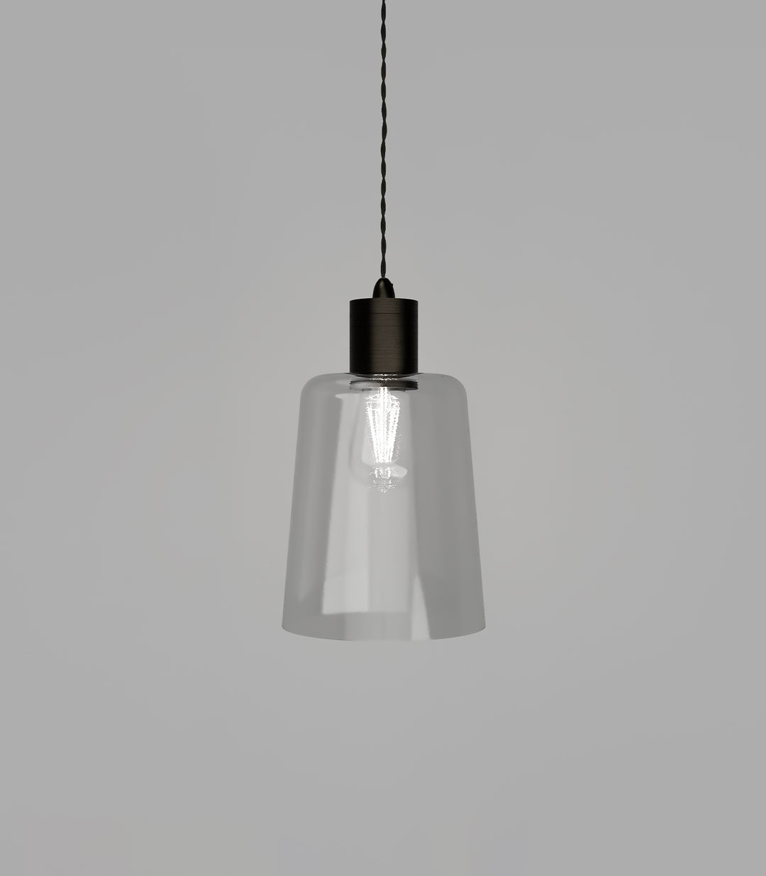 Parlour Round Obscured Glass Shade – Elegant Glass Shade Only