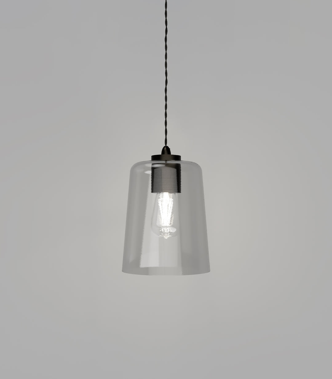 Parlour Round Obscured Glass Shade – Elegant Glass Shade Only