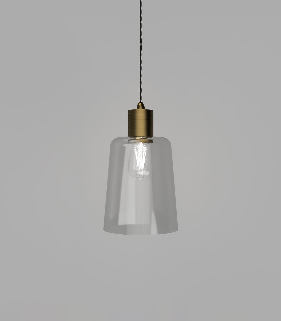 Parlour Round Obscured Glass Shade – Elegant Glass Shade Only