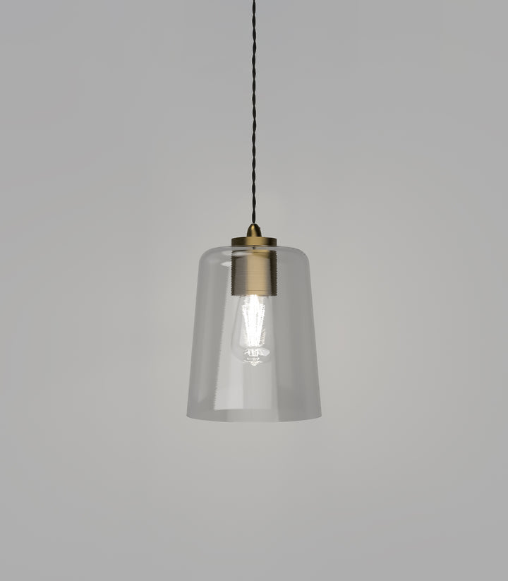 Parlour Round Obscured Glass Shade – Elegant Glass Shade Only