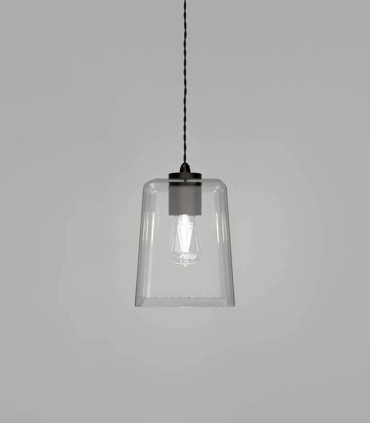 Parlour Square Obscured Glass Shade – End of Range, Glass Shade Only
