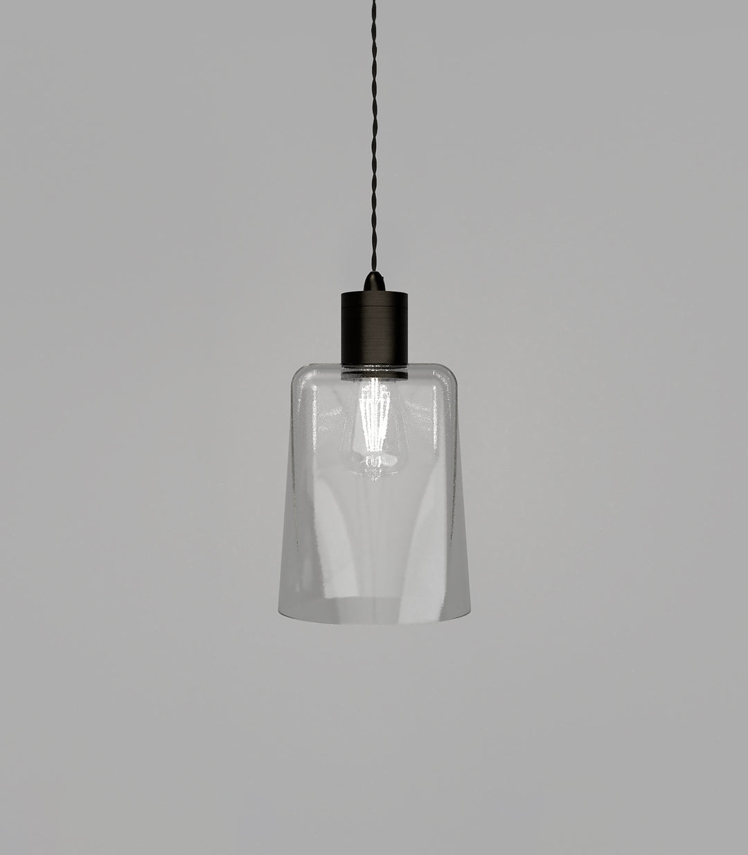 Parlour Square/Round Obscured Glass Shade – Elegant Glass Shade Only
