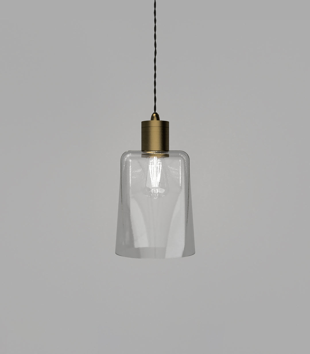 Parlour Square/Round Obscured Glass Shade – Elegant Glass Shade Only