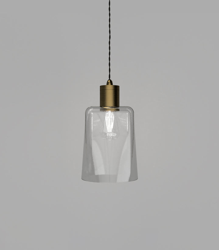 Parlour Square/Round Obscured Glass Shade – Elegant Glass Shade Only