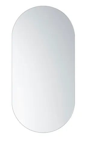 Pencil Edge Oval Mirror 900x450mm – Elegant and Stylish Design