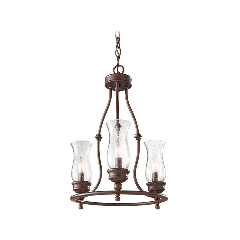 Pickering Lane 3Lt/5Lt/8Lt Chandelier E14 in Heritage Bronze Elstead Lighting - ELS.FE-PICKERING-LANE