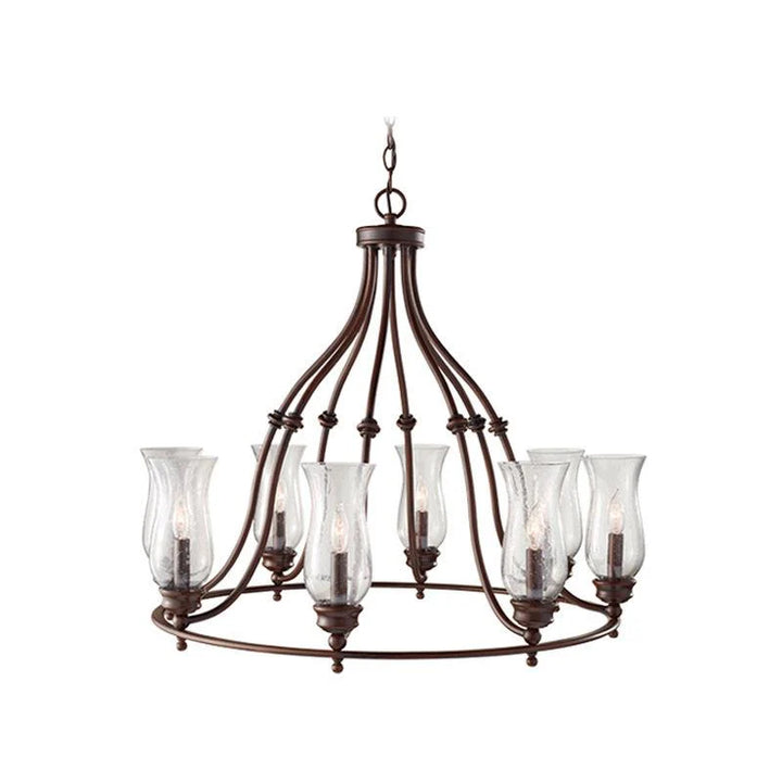 Pickering Lane 3Lt/5Lt/8Lt Chandelier E14 in Heritage Bronze Elstead Lighting - ELS.FE-PICKERING-LANE