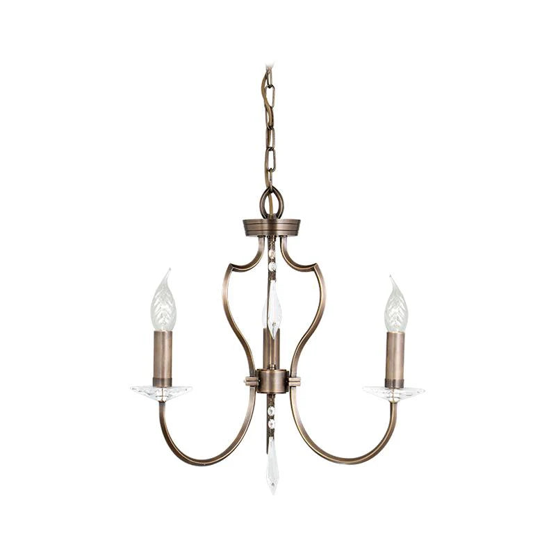 Pimlico Chandelier 3Lt/6Lt/9Lt E14 in Bronze/Nickel Elstead Lighting - ELS.PM3, ELS.PM6, ELS.PM9