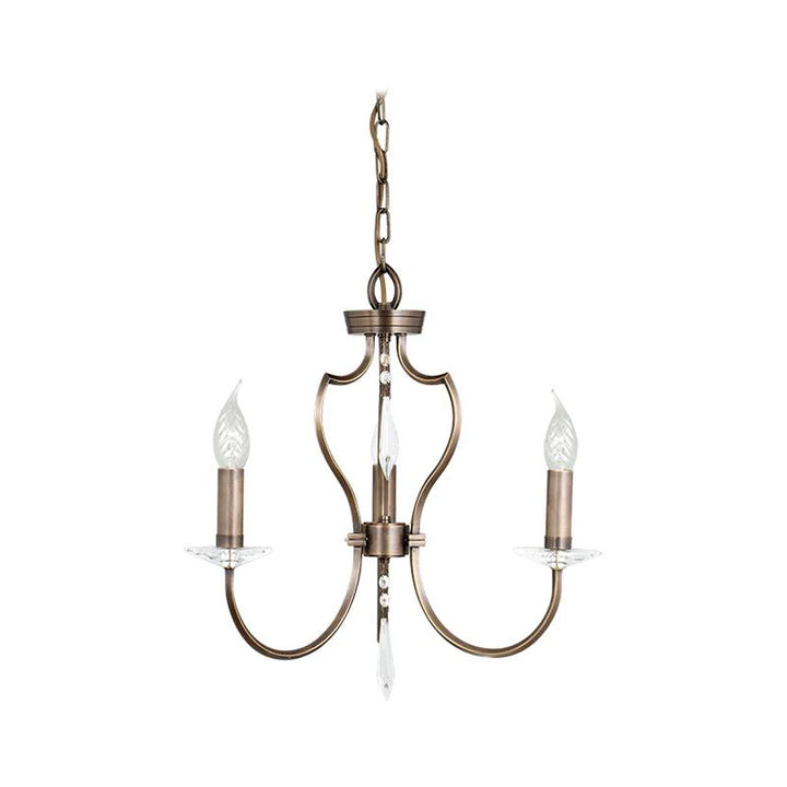 Pimlico Chandelier 3Lt/6Lt/9Lt E14 in Bronze/Nickel Elstead Lighting - ELS.PM3, ELS.PM6, ELS.PM9