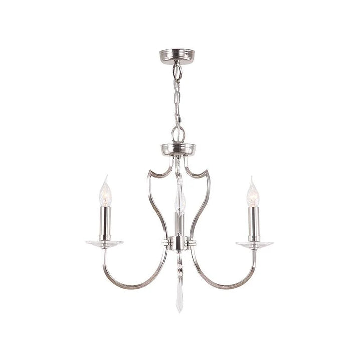 Pimlico Chandelier 3Lt/6Lt/9Lt E14 in Bronze/Nickel Elstead Lighting - ELS.PM3, ELS.PM6, ELS.PM9