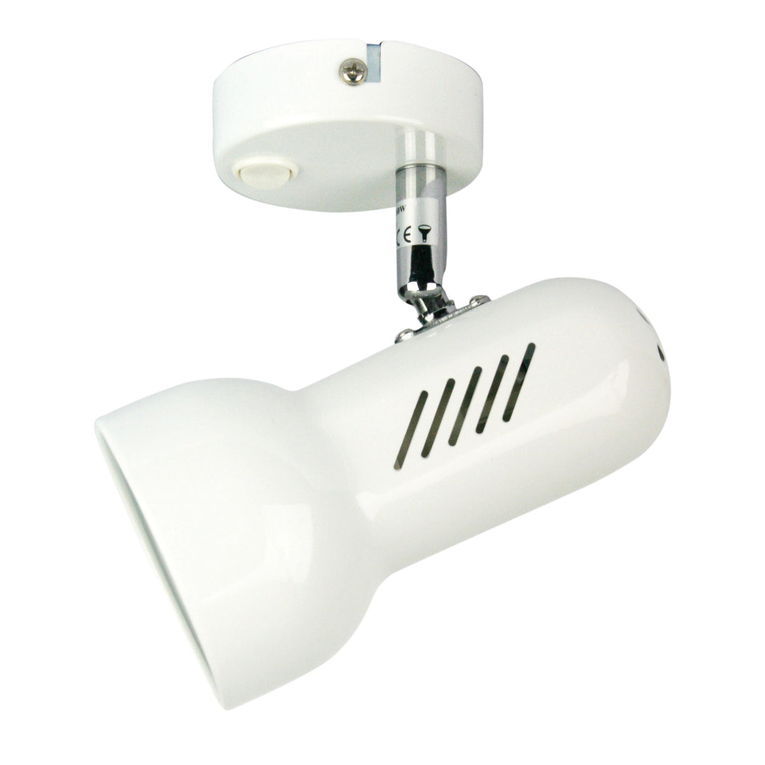 Profile Switched Spotlight with Convenient Backplate Switch