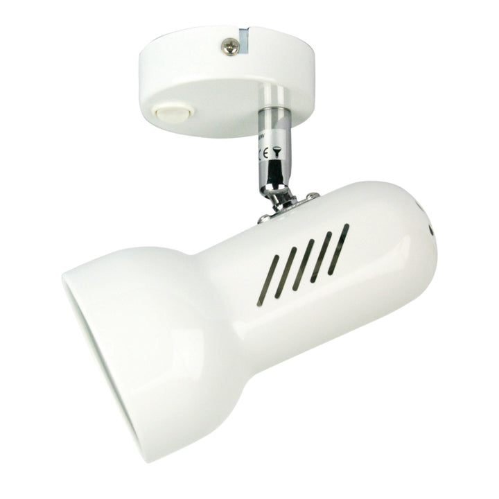 Profile Switched Spotlight with Convenient Backplate Switch