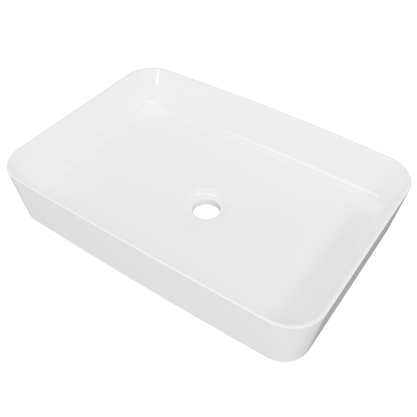 Quill Basin 600mm White Gloss