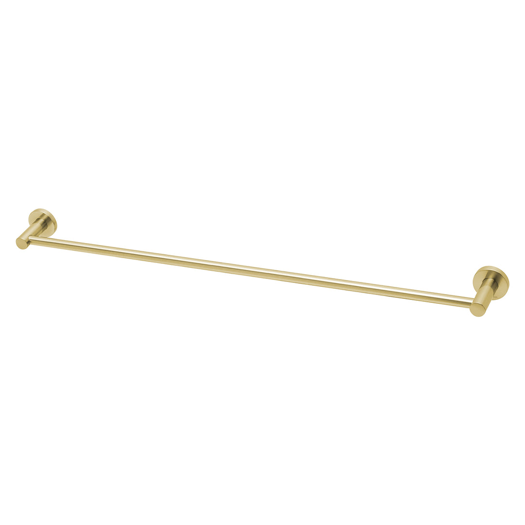 5 Radii Single Towel Rail 800mm Round Plate, Accessories – Pilbara Bathroom Warehouse