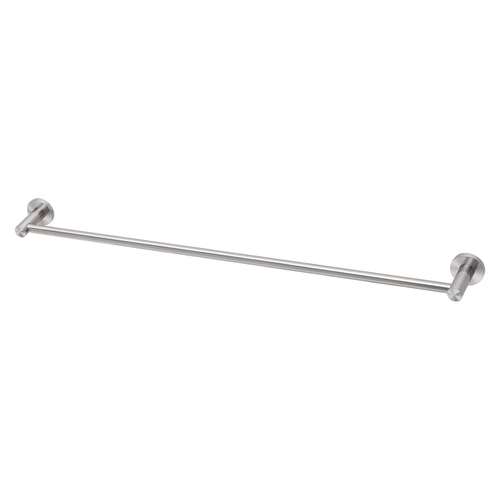 1 Radii SS 316 Single Towel Rail Round Plate 800mm , Accessories – Pilbara Bathroom Warehouse