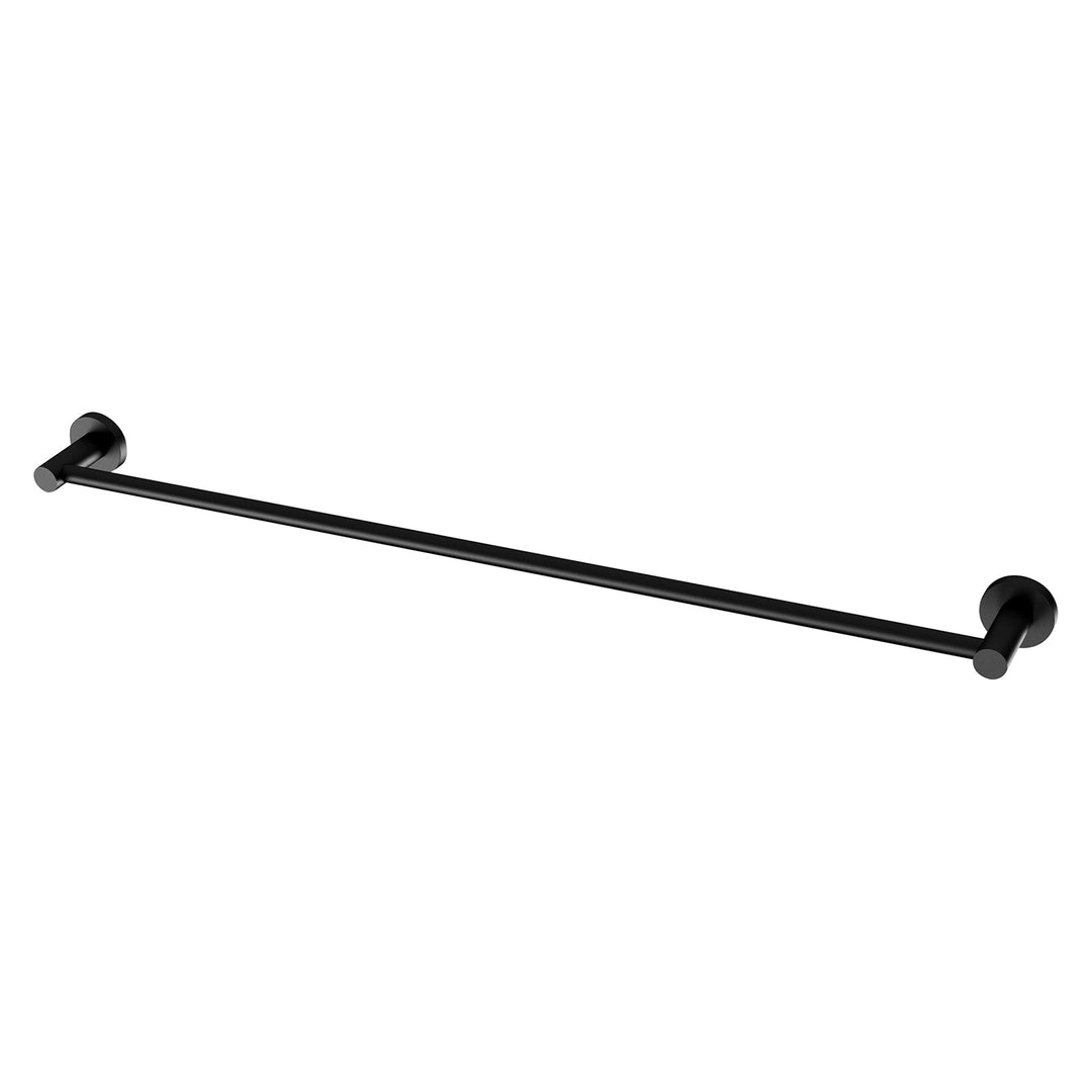4 Radii Single Towel Rail 800mm Round Plate, Accessories – Pilbara Bathroom Warehouse