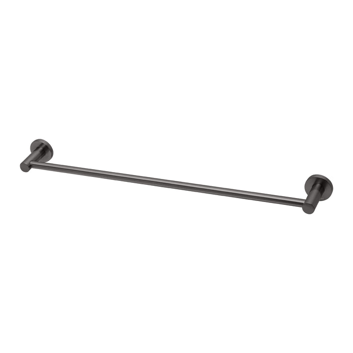 6 Radii Single Towel Rail 600mm Round Plate, Accessories – Pilbara Bathroom Warehouse