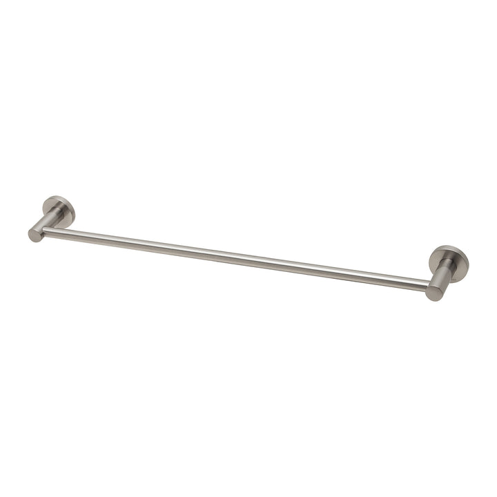 1 Radii Single Towel Rail 600mm Round Plate, Accessories – Pilbara Bathroom Warehouse