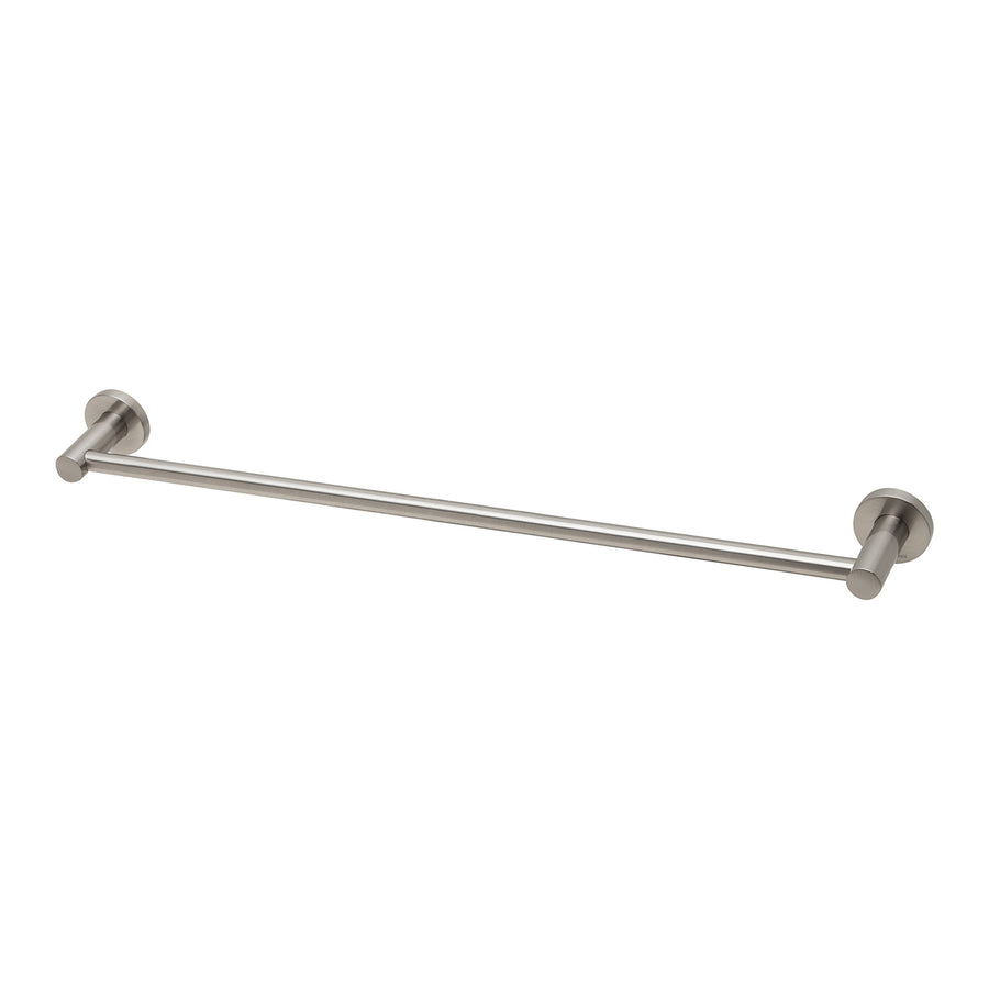 1 Radii Single Towel Rail 600mm Round Plate, Accessories – Pilbara Bathroom Warehouse