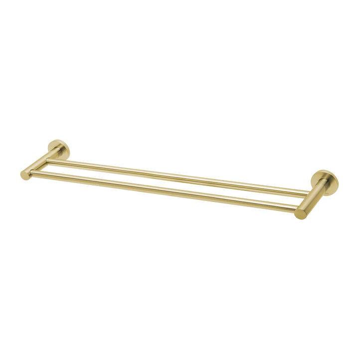 5 Radii Double Towel Rail 600mm Round Plate, Accessories – Pilbara Bathroom Warehouse