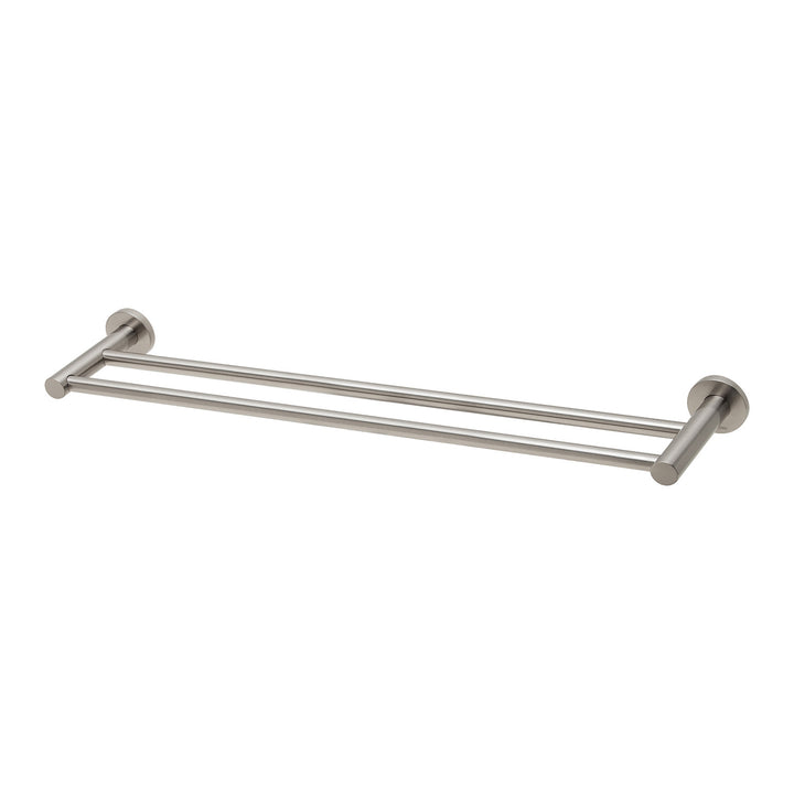 1 Radii Double Towel Rail 600mm Round Plate, Accessories – Pilbara Bathroom Warehouse