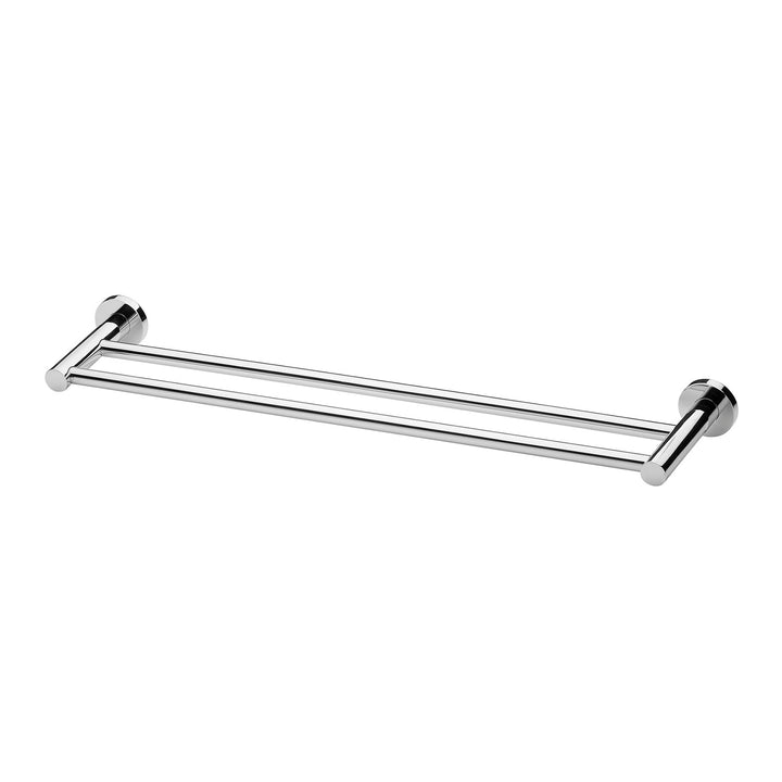 3 Radii Double Towel Rail 600mm Round Plate, Accessories – Pilbara Bathroom Warehouse