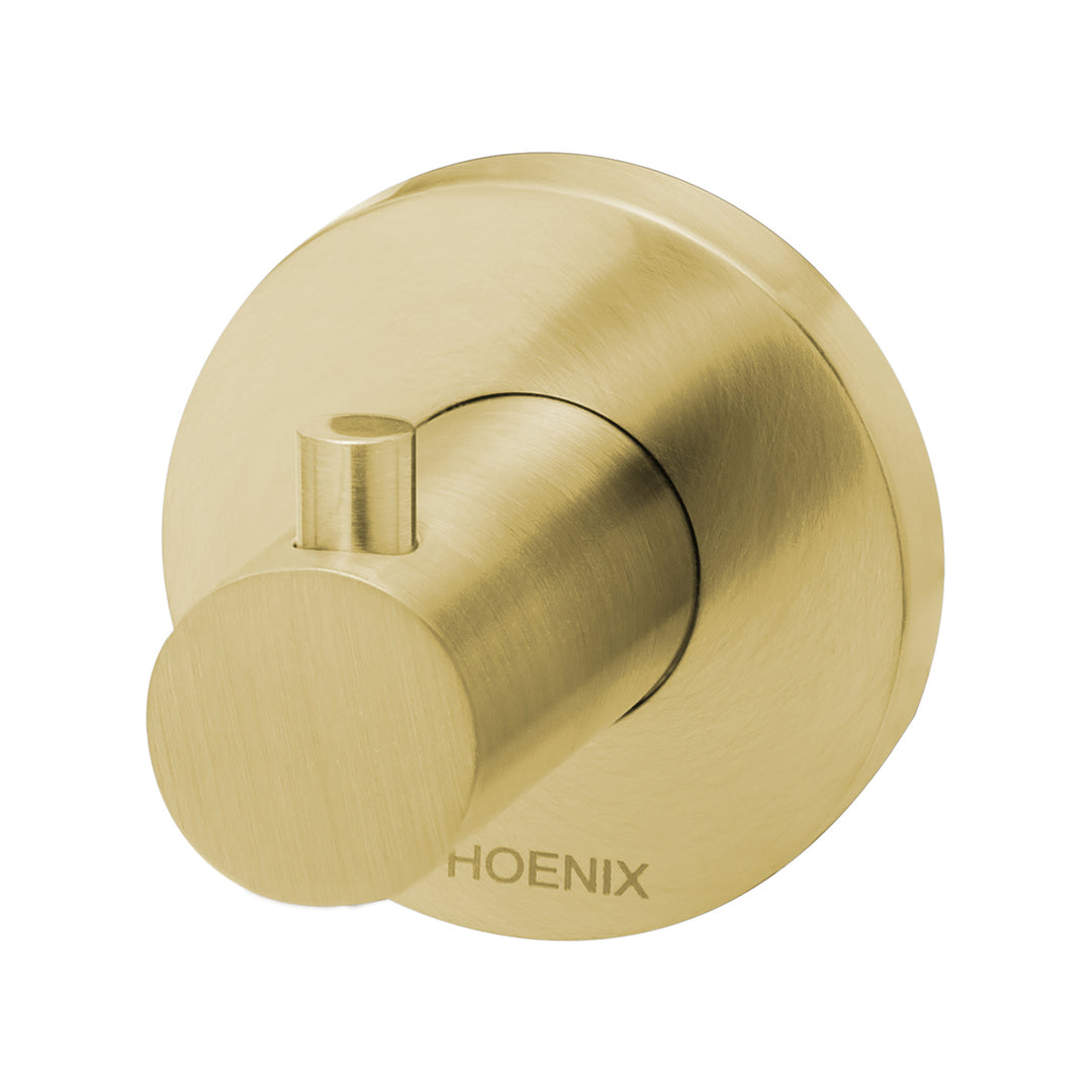 5 Radii Robe Hook Round Plate, Accessories – Pilbara Bathroom Warehouse