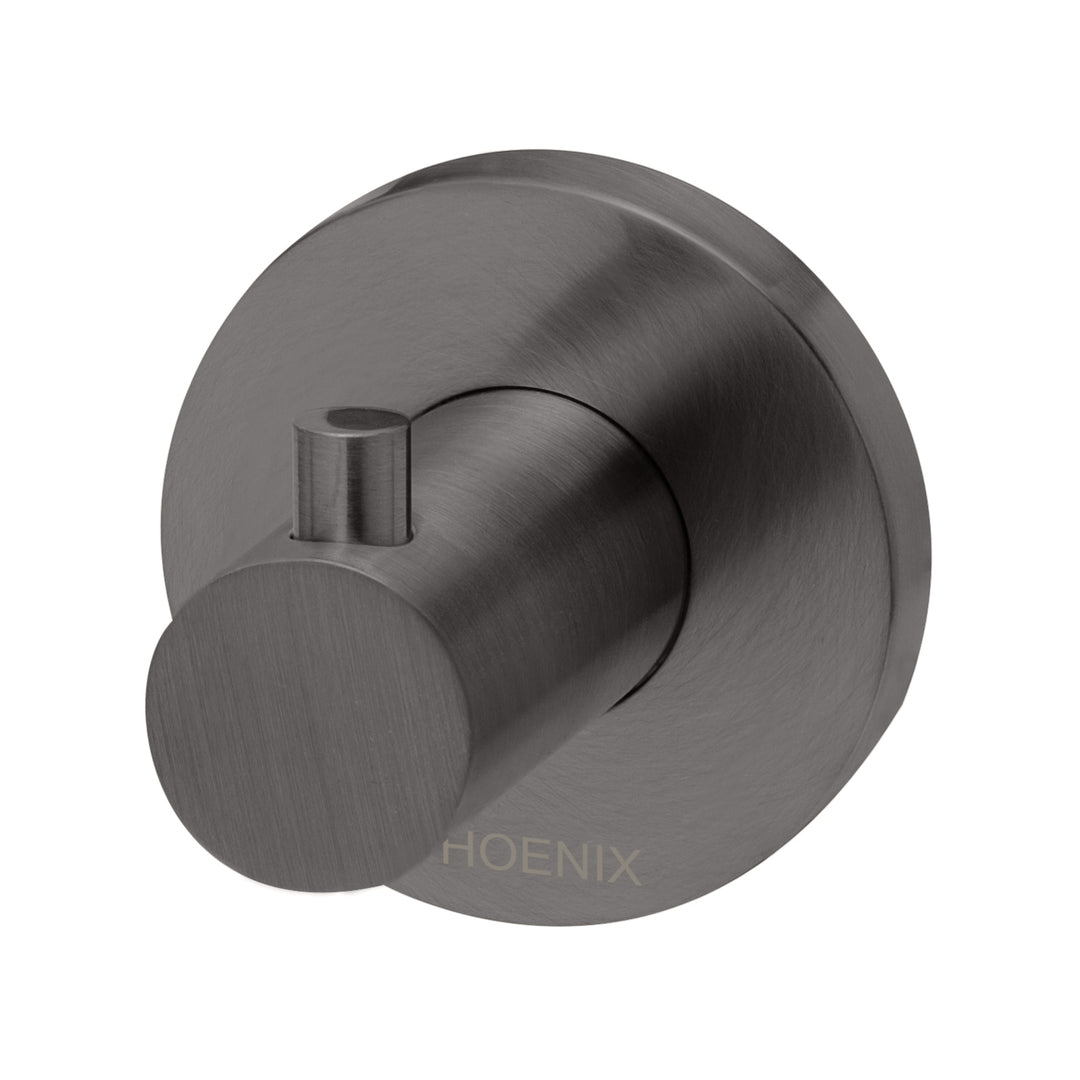 6 Radii Robe Hook Round Plate, Accessories – Pilbara Bathroom Warehouse