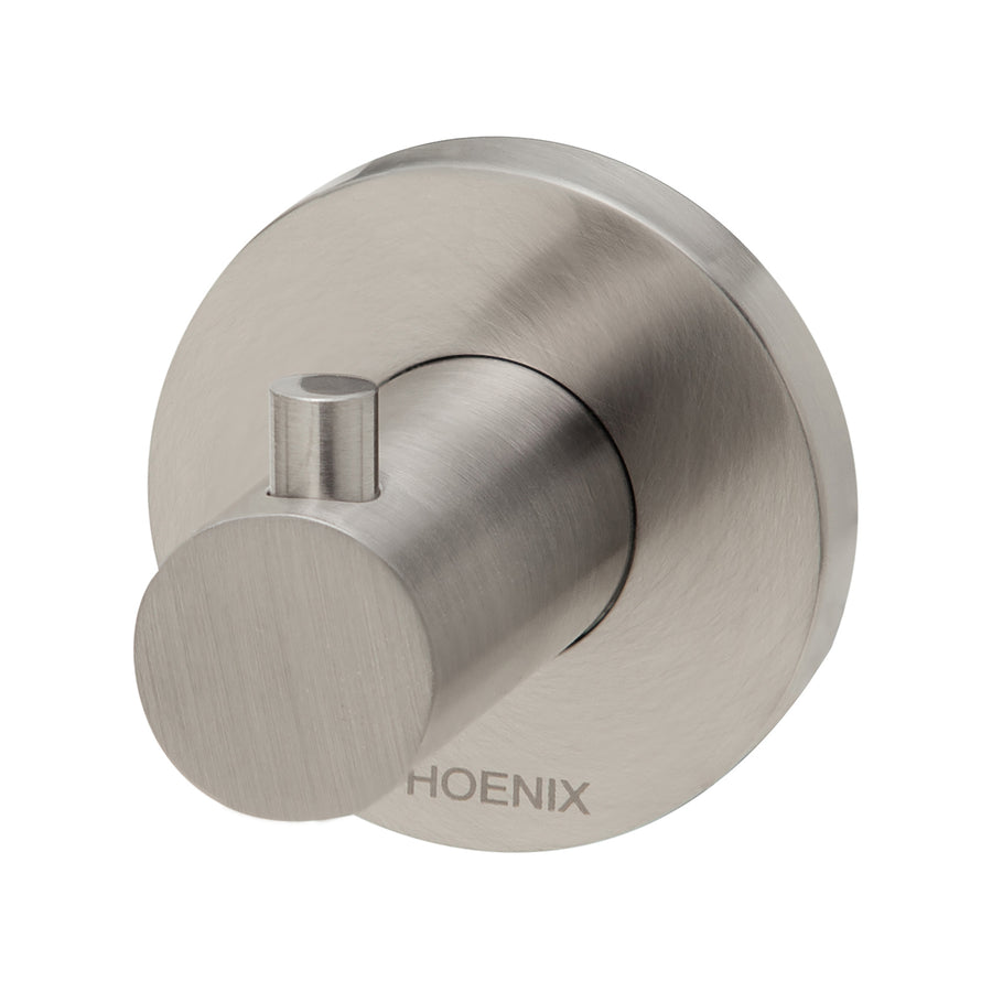 1 Radii Robe Hook Round Plate, Accessories – Pilbara Bathroom Warehouse