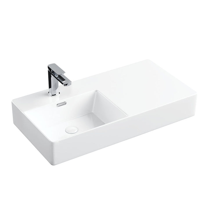 Petra 800 Left-Hand Wall Basin – Pilbara Bathroom Warehouse Perth and regional Western Australia