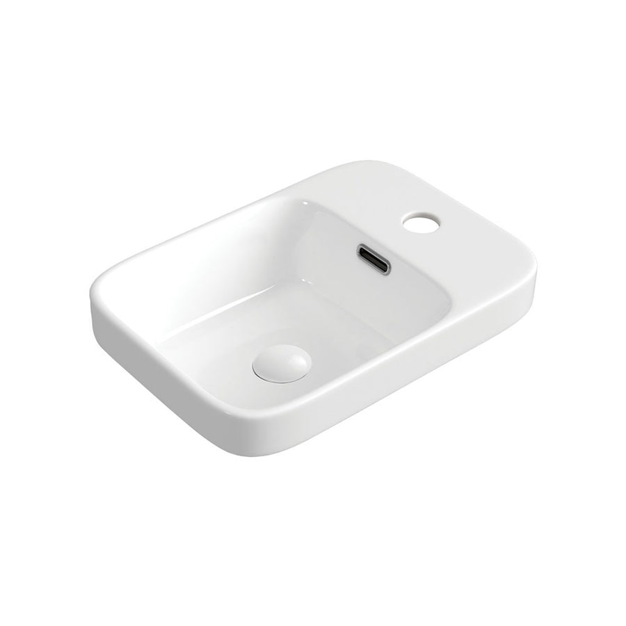 Petra Mini Semi-Inset Basin – Pilbara Bathroom Warehouse Perth and regional Western Australia