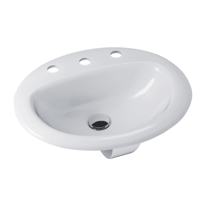 Stella Fully-Inset Basin, 3 Tap Holes – Pilbara Bathroom Warehouse Perth and regional Western Australia