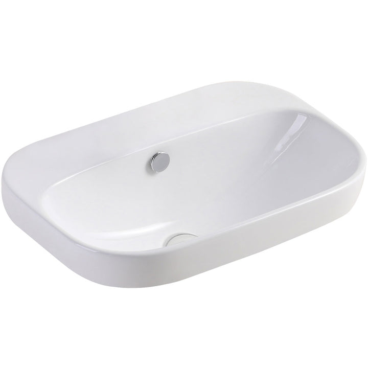Parisa Semi-Inset Basin, No Tap Hole – Pilbara Bathroom Warehouse Perth and regional Western Australia
