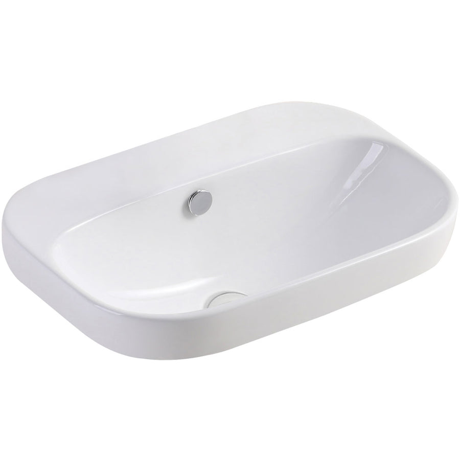 Parisa Semi-Inset Basin, No Tap Hole – Pilbara Bathroom Warehouse Perth and regional Western Australia