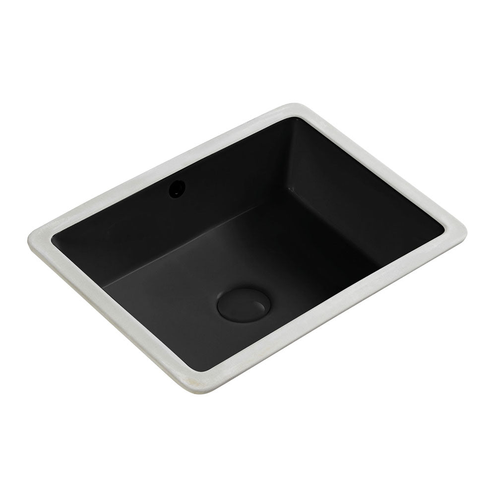 Koko Matte Black Undermount Basin – Sleek and Stylish Bathroom Design – Pilbara Bathroom Warehouse Perth and regional Western Australia