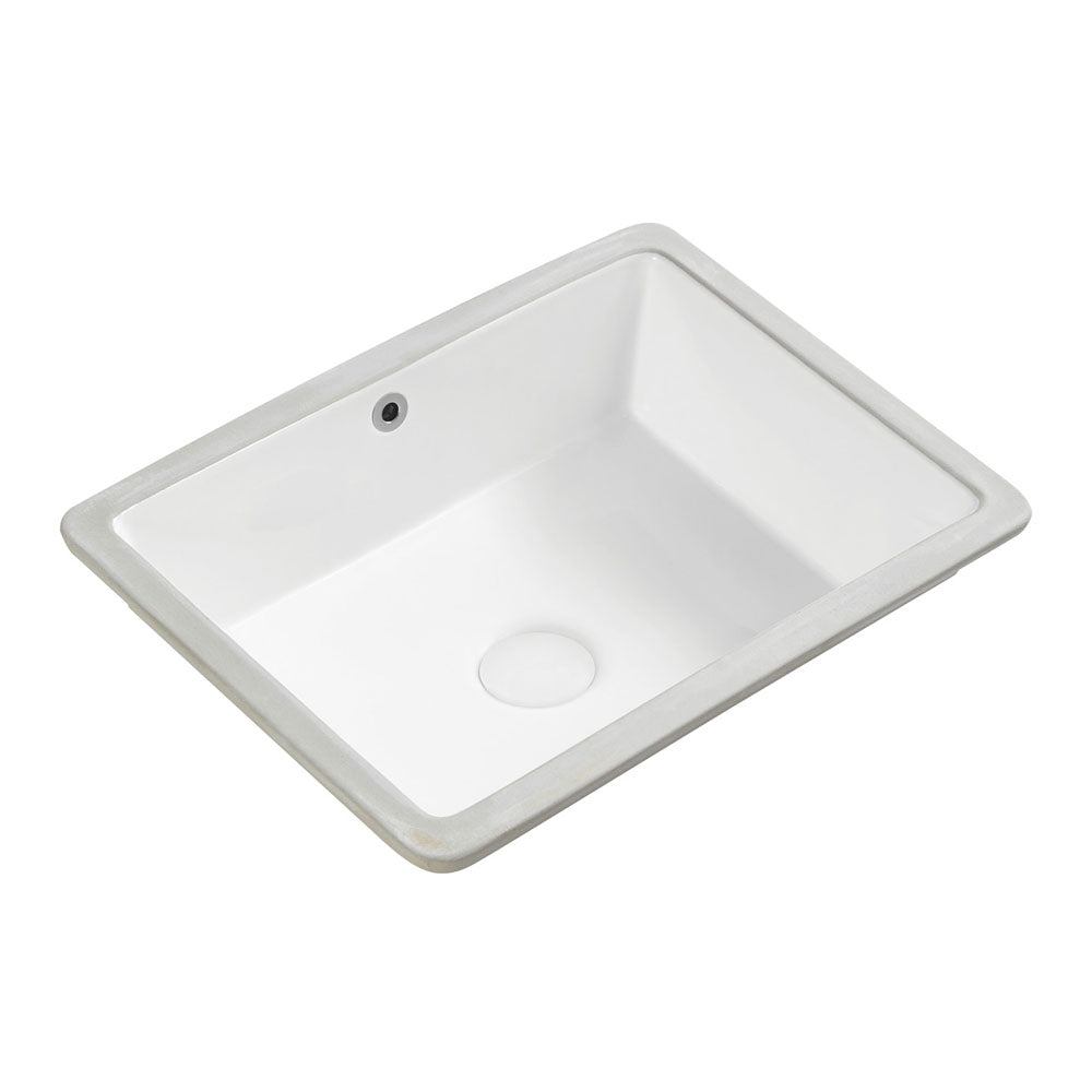 Koko Matte White Undermount Basin – Soft Contemporary Sink Design – Pilbara Bathroom Warehouse Perth and regional Western Australia