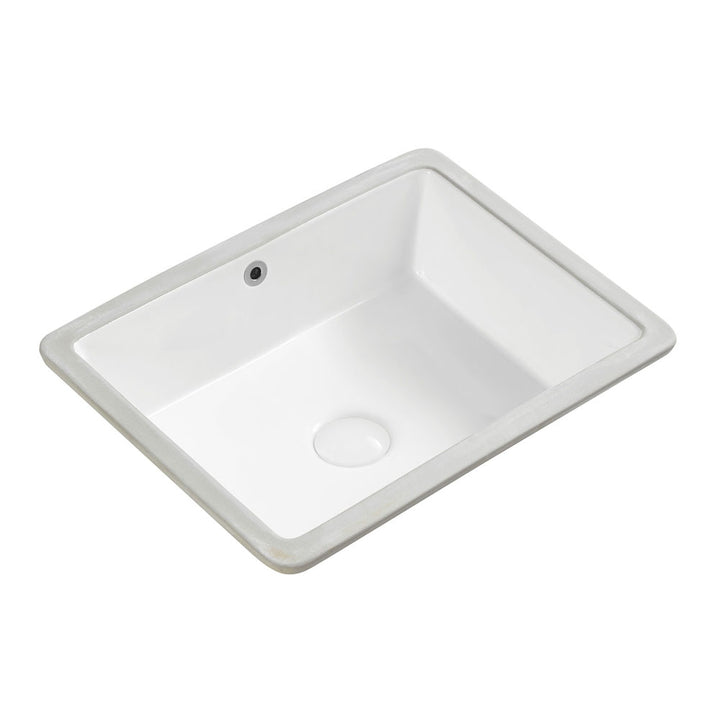 Koko Gloss White Undermount Basin – Classic White Bathroom Sink – Pilbara Bathroom Warehouse Perth and regional Western Australia