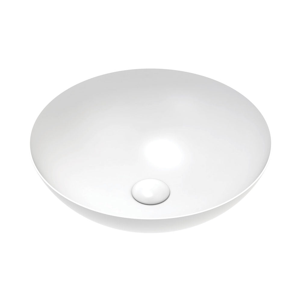 Aluca Above Counter Basin Matte White – Elegant Minimalist Basin – Pilbara Bathroom Warehouse Perth and regional Western Australia