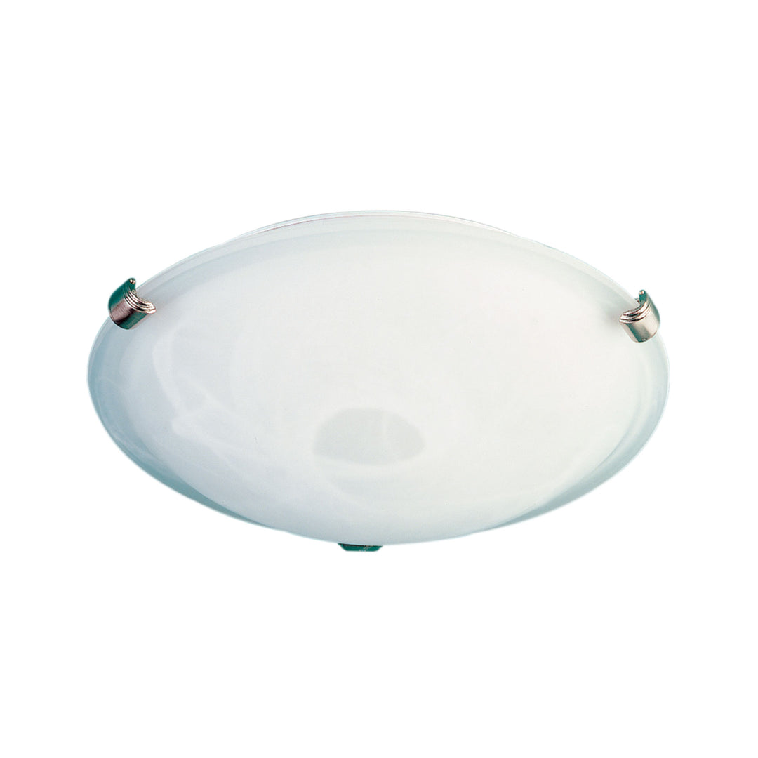 REMO 30 Alabaster Glass Oyster Light with E27 Fitting