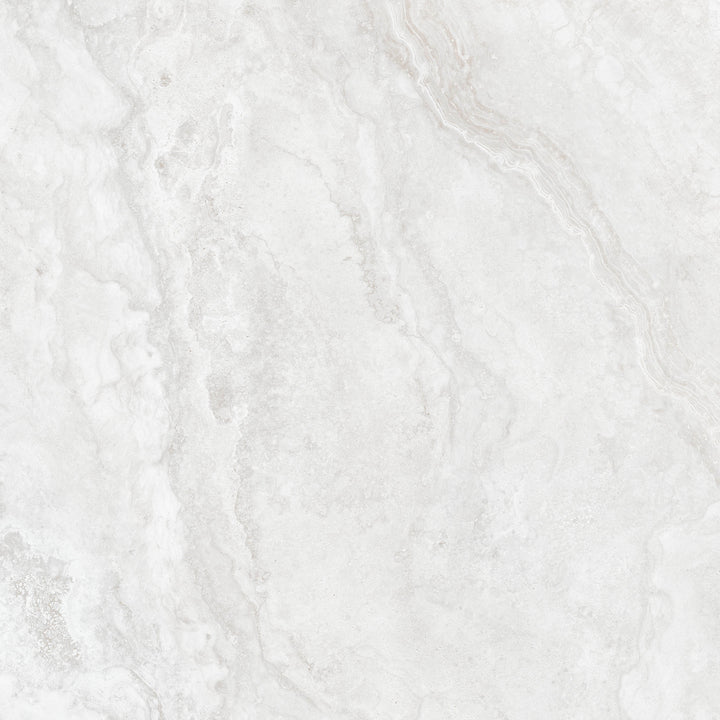 Roman Travertine Bianco Matt Porcelain Tile 600 x 600