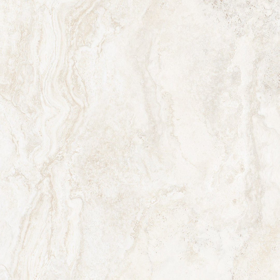 Roman Travertine Ivory Matt Porcelain Tile 600 x 600