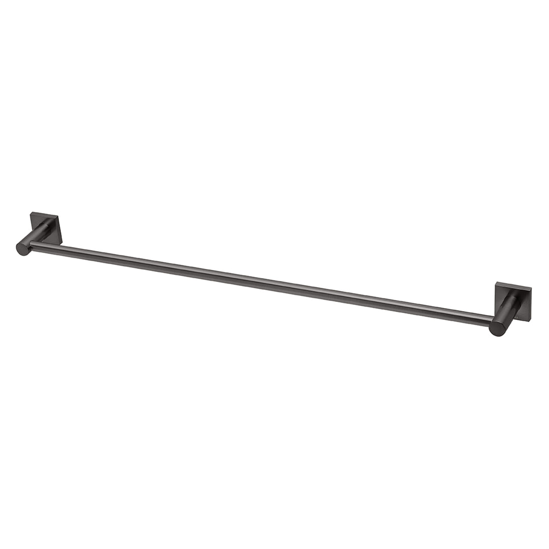 5 Radii Single Towel Rail 800mm Square Plate, Accessories – Pilbara Bathroom Warehouse