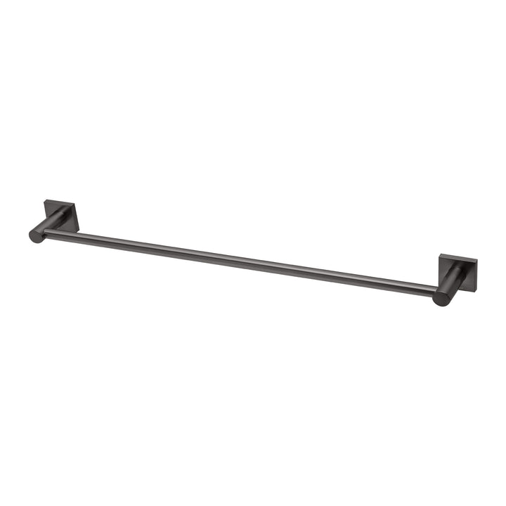 5 Radii Single Towel Rail 600mm Square Plate, Accessories – Pilbara Bathroom Warehouse