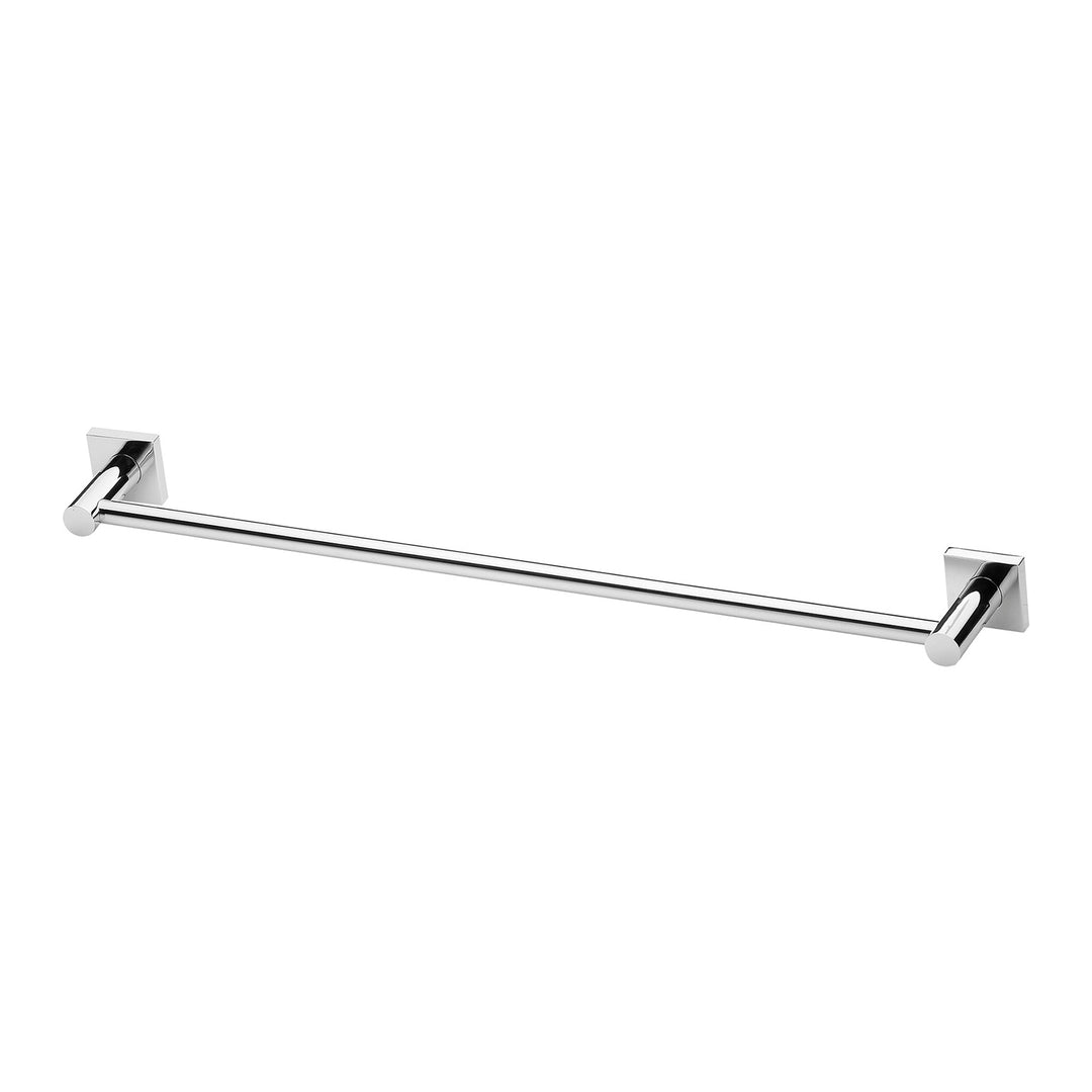 3 Radii Single Towel Rail 600mm Square Plate, Accessories – Pilbara Bathroom Warehouse