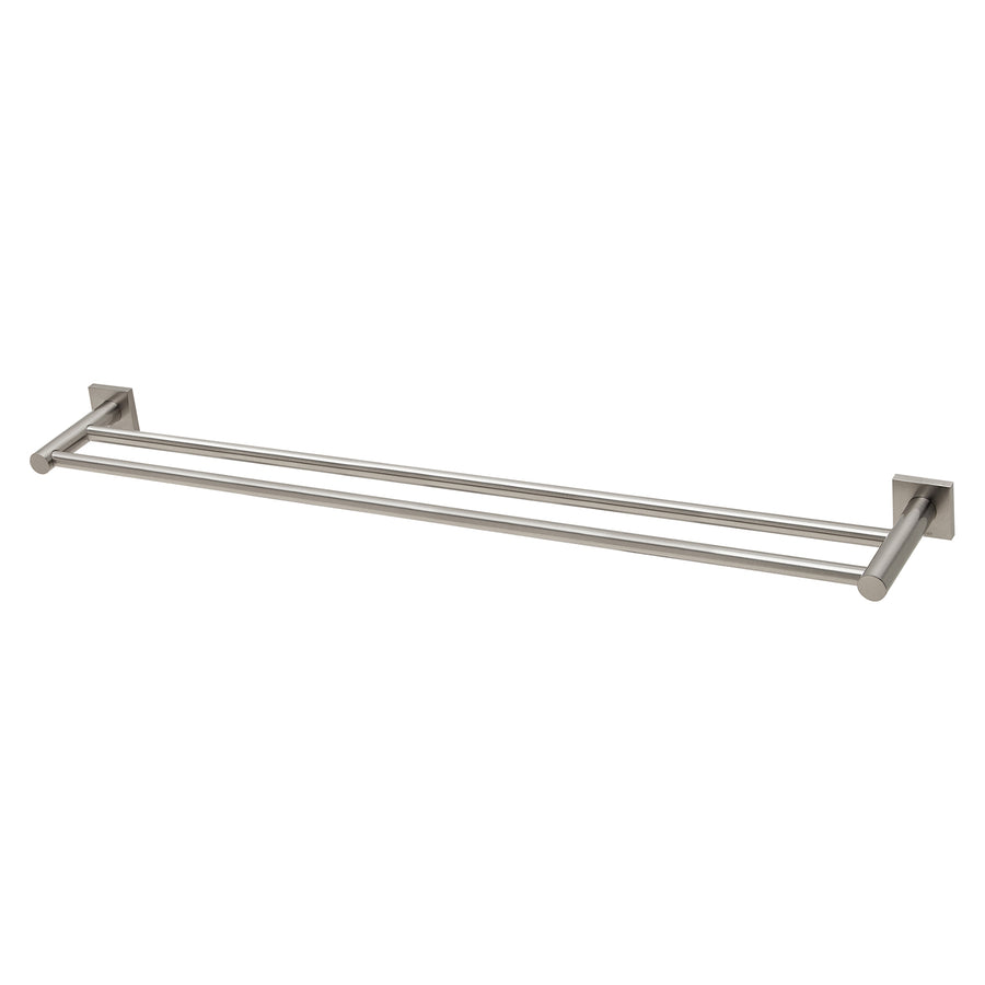 1 Radii Double Towel Rail 800mm Square Plate, Accessories – Pilbara Bathroom Warehouse
