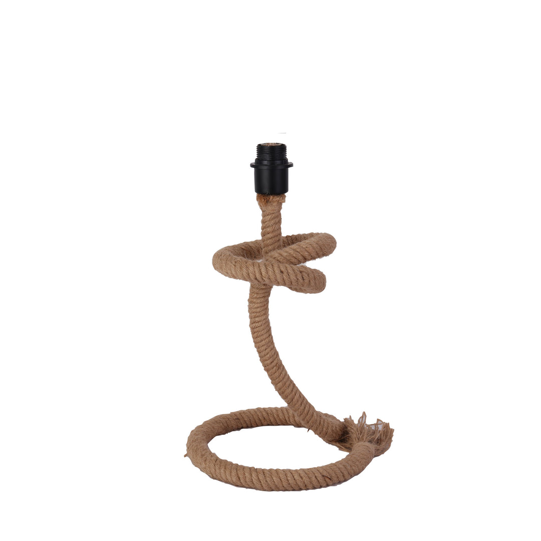 Riata Twisted Rope Lamp Base
