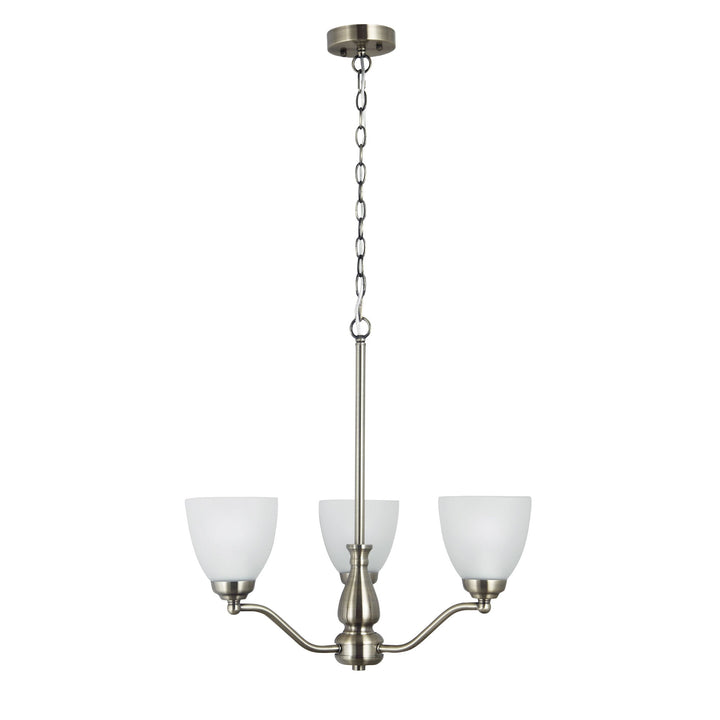 Rochester 3-Light Traditional Glass Pendant