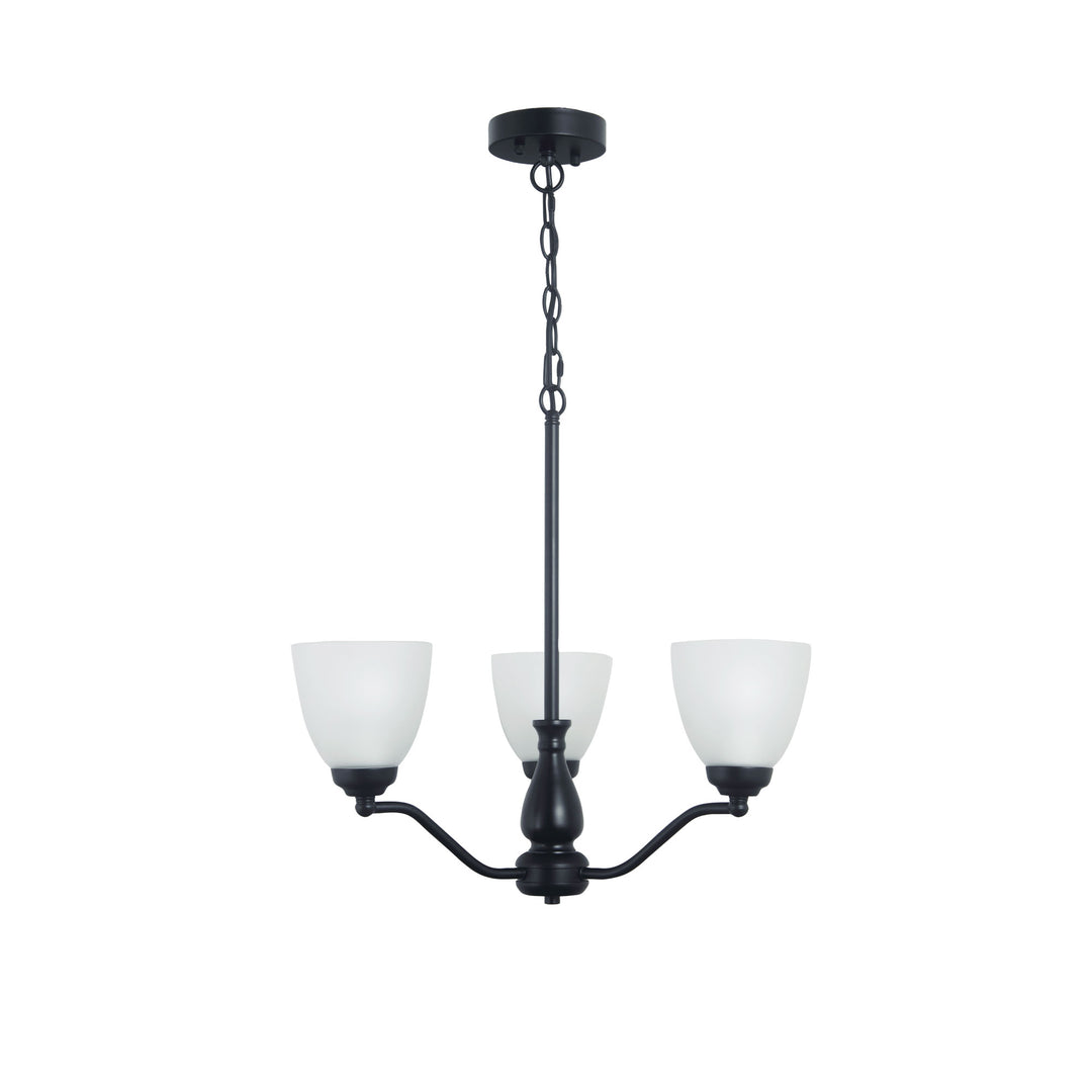 Rochester 3-Light Traditional Glass Pendant